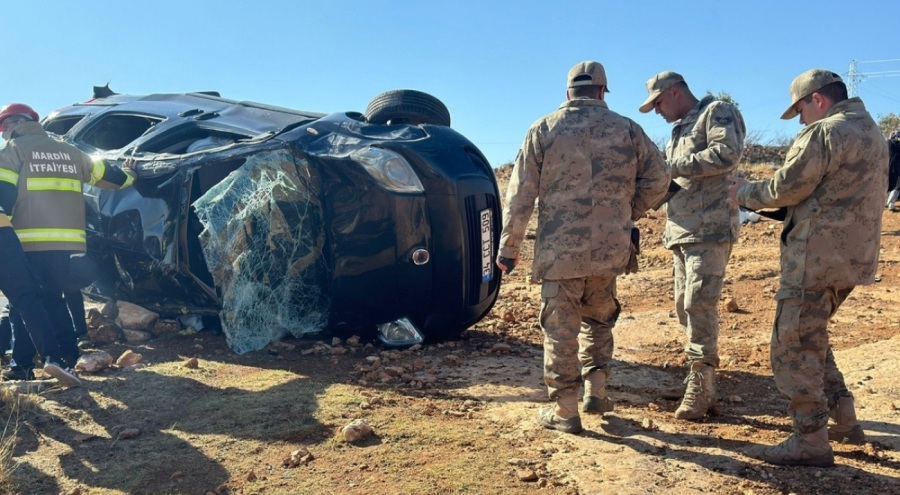 Takla atan araçtaki 3 kişi öldü, 5 kişi yaralandı