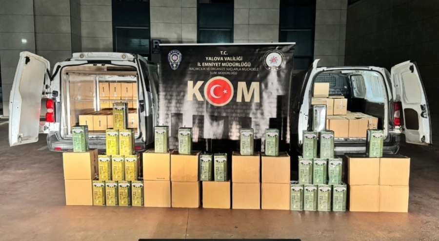 3 bin 995 litre sahte zeytinyağı ele geçirildi