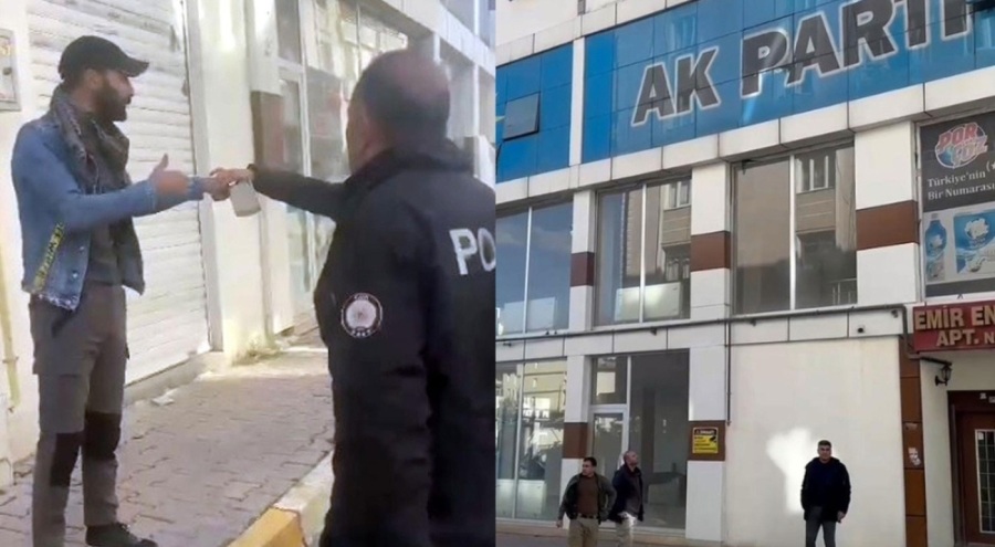 AK Parti il binasına satırla saldırmıştı! Zanlının ifadesi 'pes' dedirtti