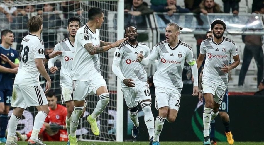 Beşiktaş, Avrupa Ligi'nde evinde ilk iç saha galibiyetini aldı