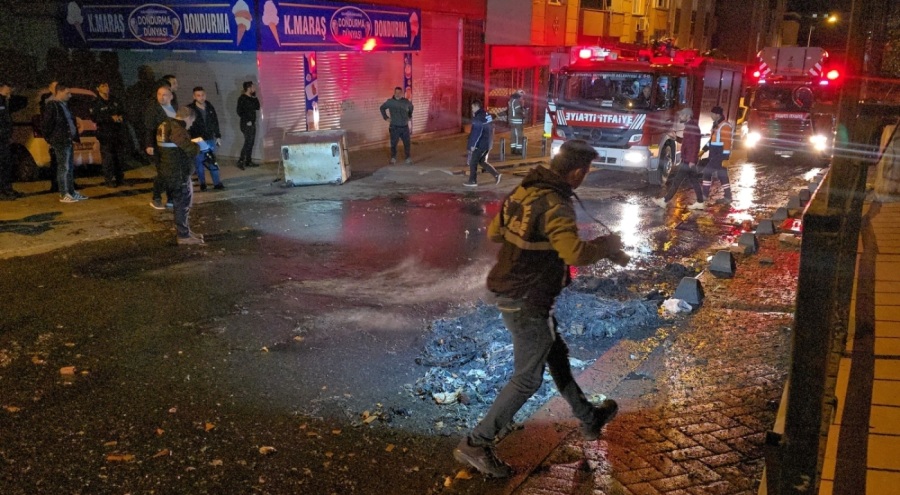 İzinsiz gösteri yapan gruptan 5 şahıs gözaltına alındı