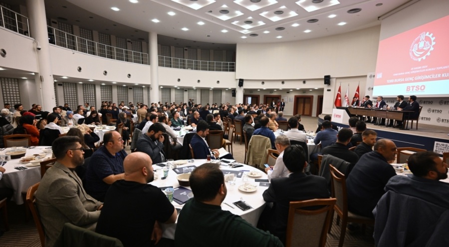 BTSO Başkanı Burkay, TOBB Bursa Genç Girişimciler Kurulu üyeleriyle buluştu