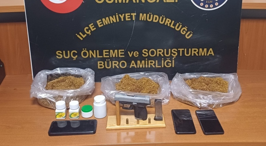Bursa'da uyuşturucu şüphelisi gözaltına alındı