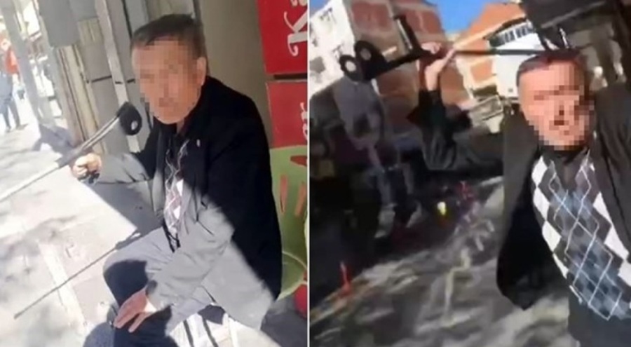 Kiracısına bastonla saldırmıştı! Uzaklaştırma kararı verildi