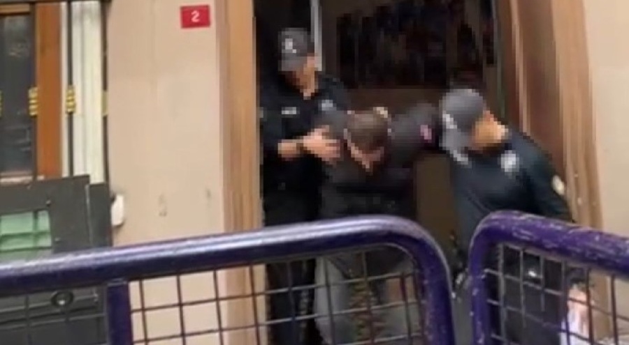 Tartıştığı sürücünün lastiklerini kesen zanlı tutuklandı