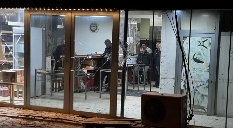 Fırına silahlı saldırı!