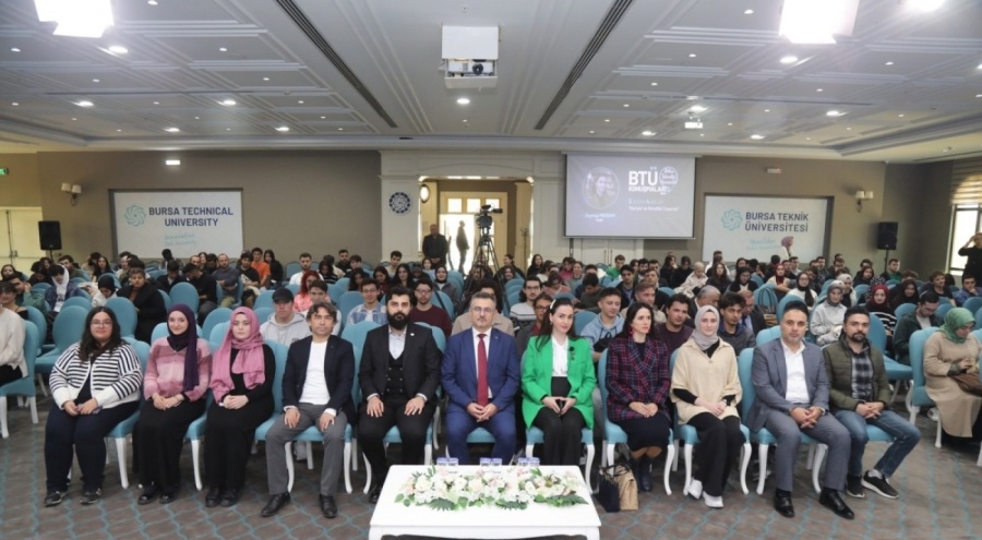 Bursa Teknik Üniversitesi Konuşmaları'nın Konuğu Yazar Zeynep Merdan Oldu