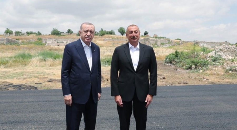 Cumhurbaşkanı Erdoğan'dan Aliyev'e mektup