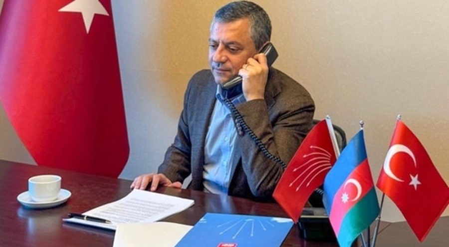 Özgür Özel, Aliyev ile görüştü