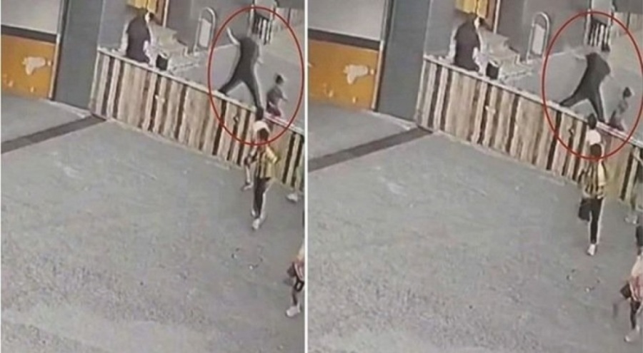 7 yaşındaki çocuğu yere fırtlatan cani yeniden tutuklandı