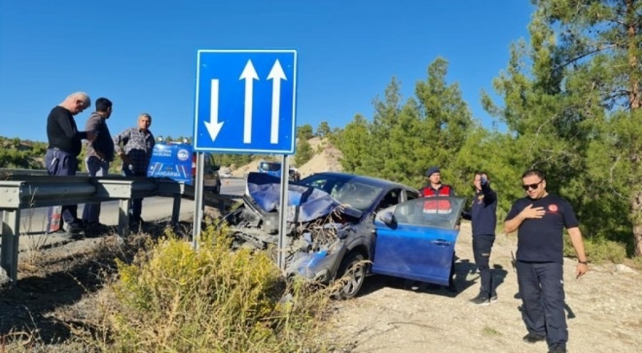 Antalya-Isparta yolu üzerinde kaza! 2 ölü, 6 ağır yaralı