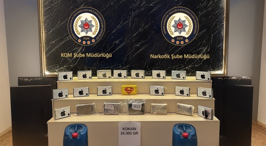 Tırda 24 kilo 300 gram kokain ele geçirildi