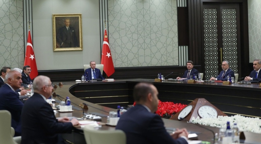 9 yıl aradan sonra Çankaya Köşkü'nde ilk Kabine Toplantısı