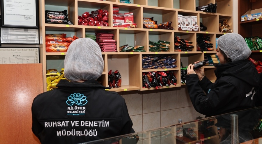 Nilüfer'de okul kantinleri denetlendi
