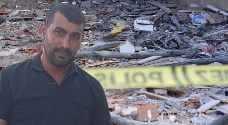 İnşaatın balkonu çöktü: Bir işçi yaşamını yitirdi