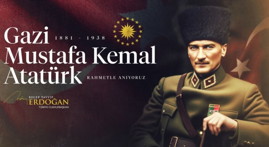 Cumhurbaşkanı Erdoğan'dan 10 Kasım anma mesajı