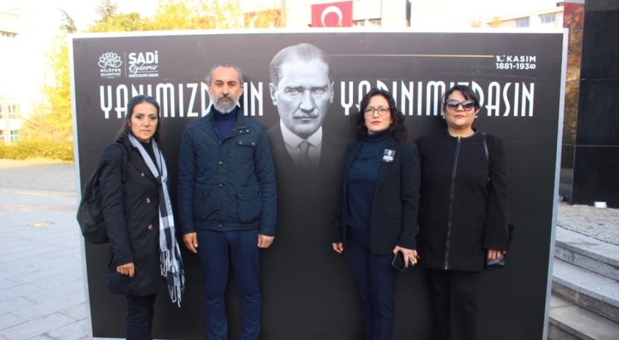 Mimarlar Odası Bursa Şubesi'nden Ata'ya saygı!