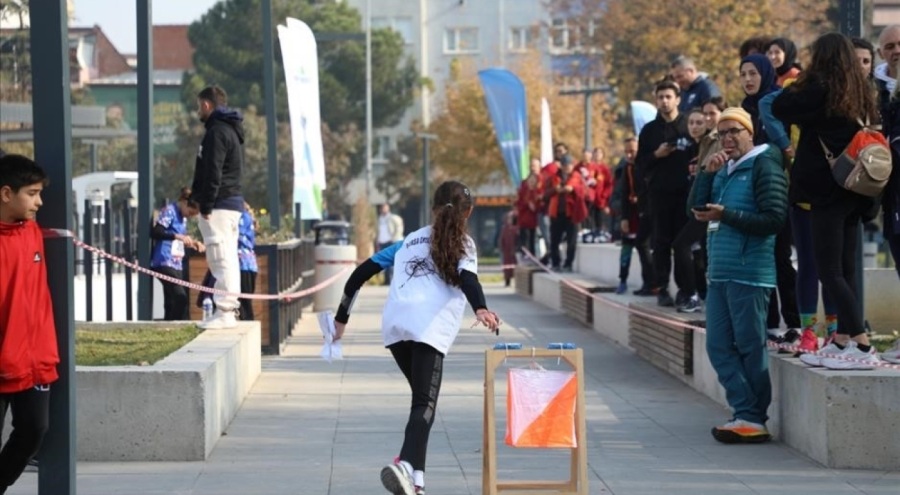 Oryantiringin kalbi Bursa İnegöl'de attı