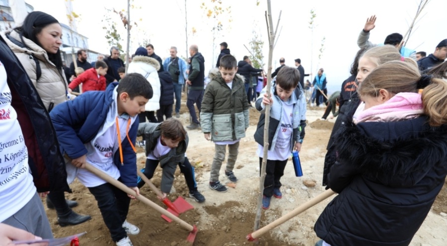 İnegöl'de Milli Ağaçlandırma Bayramı, bu yıl 6'ncı kez kutlandı