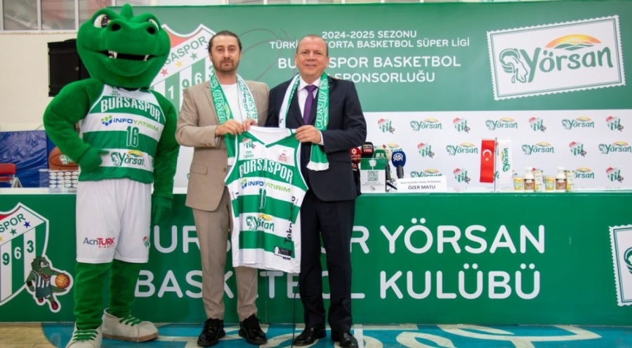 Bursaspor Basketbol'un isim sponsoru belli oldu