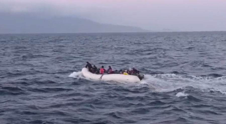 41 kaçak göçmen yakalandı