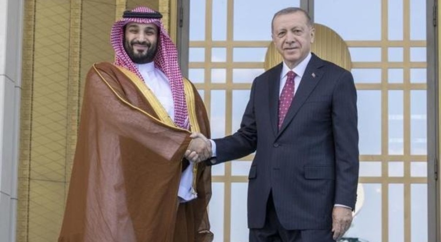 Cumhurbaşkanı Erdoğan, Prens Muhammed bin Selman ile görüştü