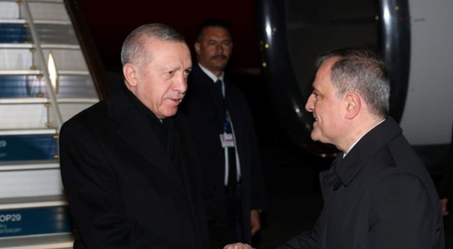 Cumhurbaşkanı Erdoğan, Azerbaycan'a gitti