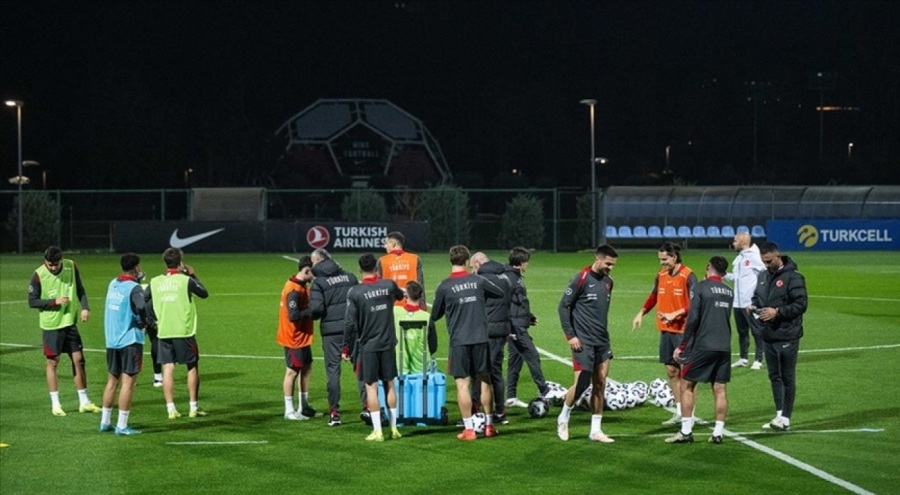 A Milli Futbol Takımı'nın maç hazırlıkları başladı