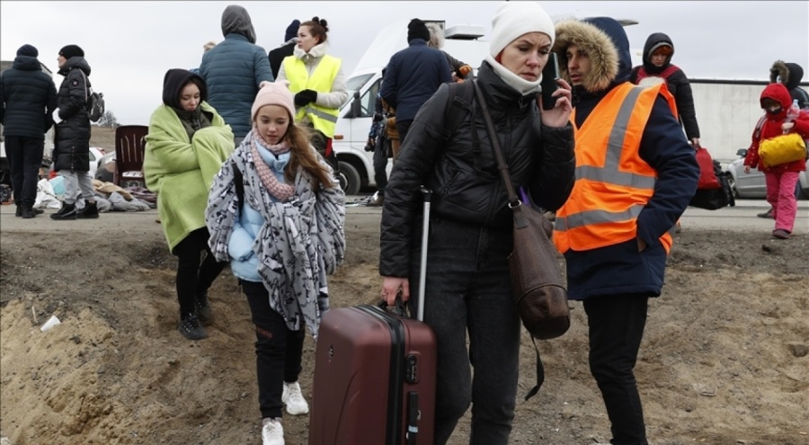 Ukraynalı 400 bin mültecinin Avrupa'ya geçtiği bildirildi