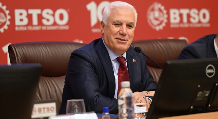Başkan Bozbey, BTSO'nun konuğu oldu
