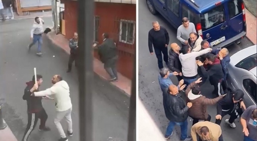 Sopalı park yeri kavgası!