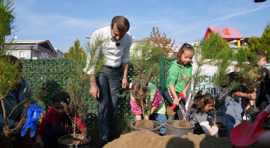 Gürsu'da fidan dikim etkinliği yapıldı