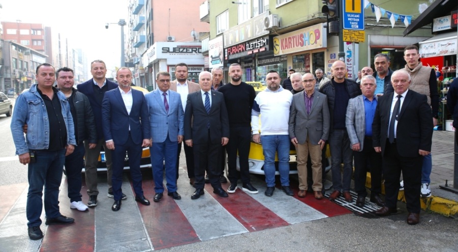 Başkan Bozbey'den taksici esnafına müjde! "Gerekli çalışmayı başlattık"