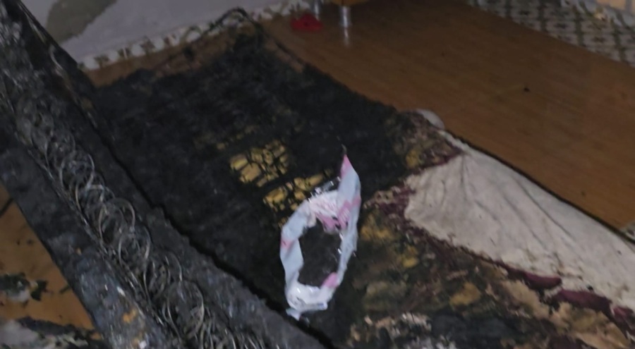 Sobadan çıkan yangında bir kişi dumandan etkilendi