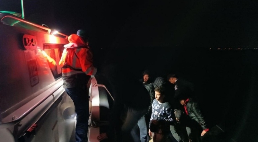 24 kaçak göçmen yakalandı