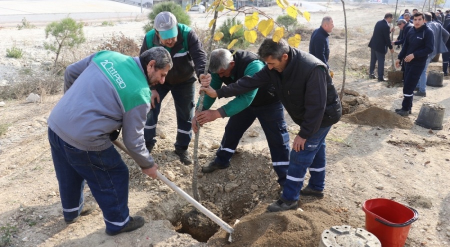 Kayapa OSB'den Milli Ağaçlandırma Günü'nde 1000 adet fidan