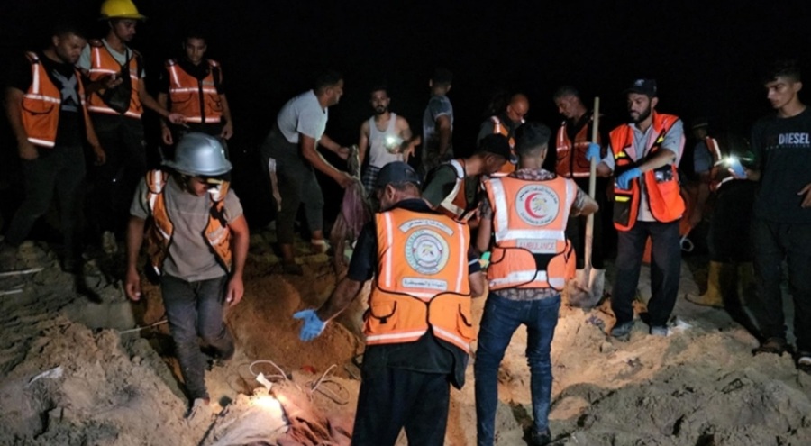 İsrail Gazze'de yerinden edilenlerin çadırını vurdu: 3 Filistinli yaşamını yitirdi