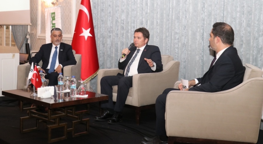 BUDSİAD tarafından düzenlenen "Biz Bize Toplantıları"nın konuğu Başkan Aydın oldu