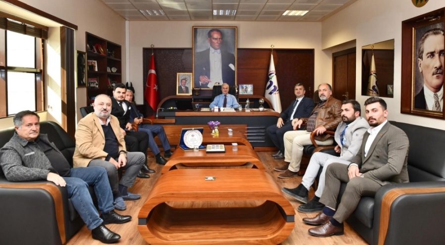 Başkan Erdem'e ANASİAD'dan destek