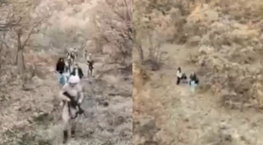 Kaybolan 5 kız çocuğu dronla bulundu