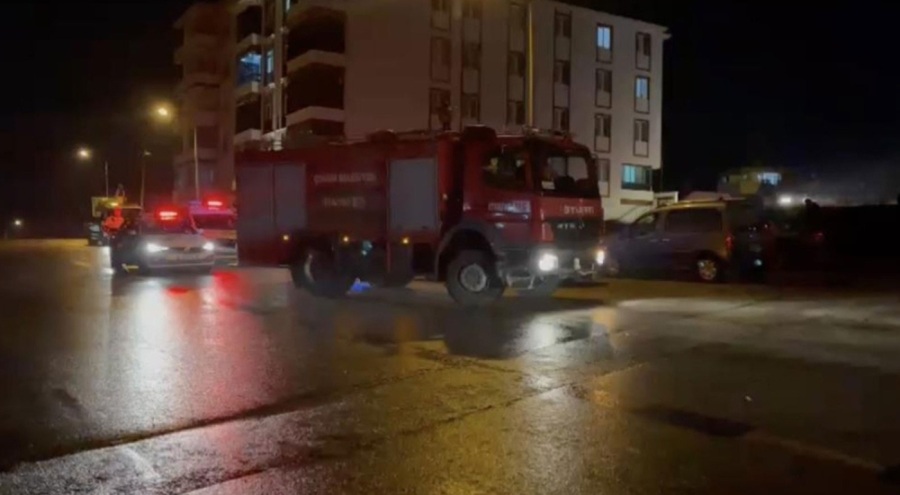 Elektrikli sobadan çıkan yangın paniğe sebep oldu