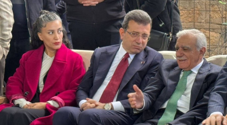 Ekrem İmamoğlu'ndan Ahmet Türk'e ziyaret