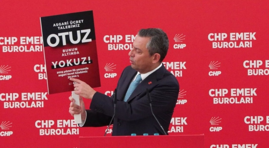 Özgür Özel asgari ücret talebini yeniledi: Bu rakamın altında biz yokuz