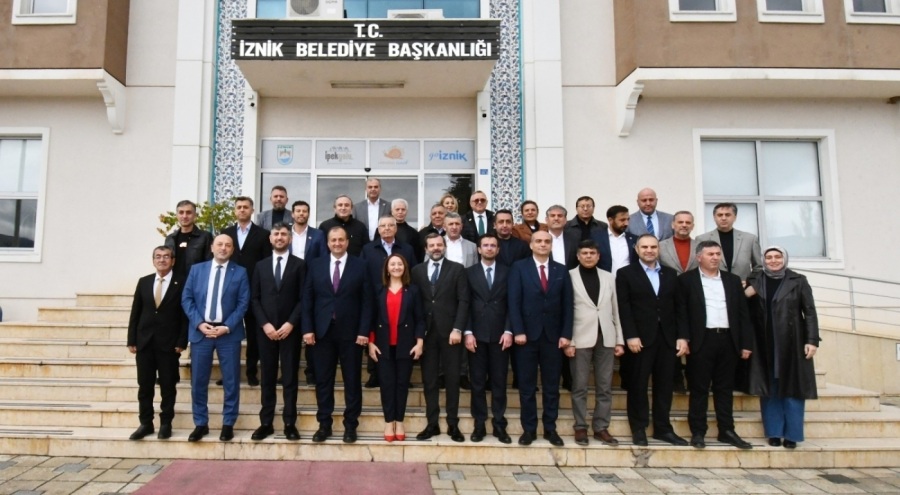İpekyolu Belediyeler Birliği İznik'te bir araya geldi