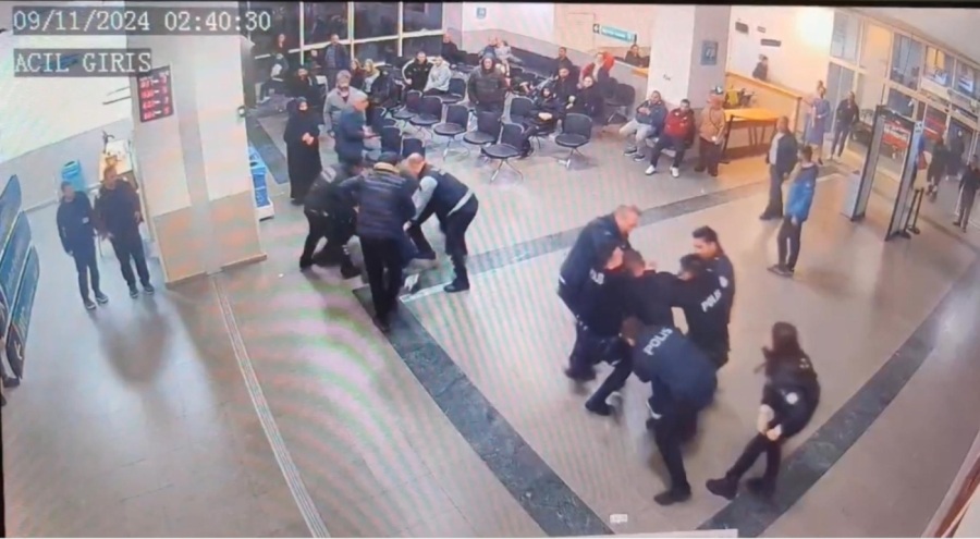 17 yaşındaki kızla otele girerken yakalandı: Adam toplayıp polise saldırıda bulundu