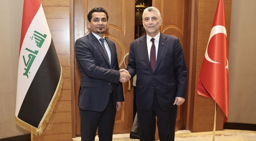 Bakan Ömer Bolat, Irak Ulaştırma Bakanı Sadavi ile bir araya geldi