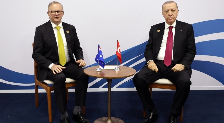 Cumhurbaşkanı Recep Tayyip Erdoğan, Avustralya Başbakanı Albanese'yi kabul etti