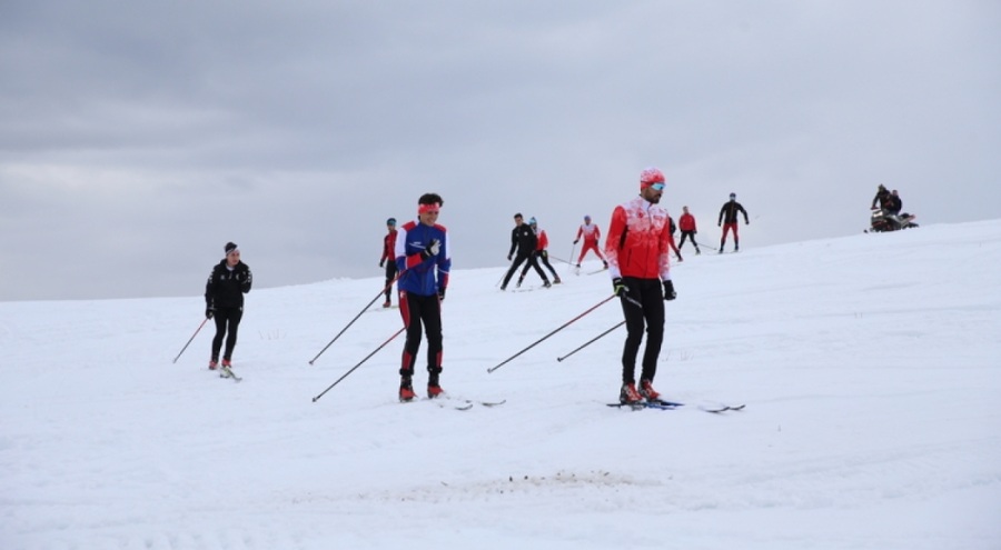 Kayaklı Koşu Milli Takımı, 1800 rakımlı yaylada antrenman yaptı