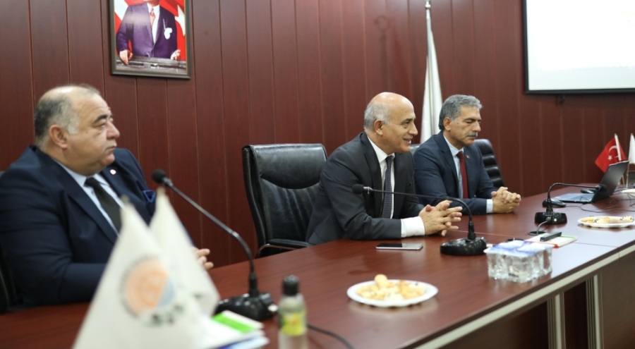 Bursa Gemlik protokolü, İlçenin geleceği için bir araya geldi