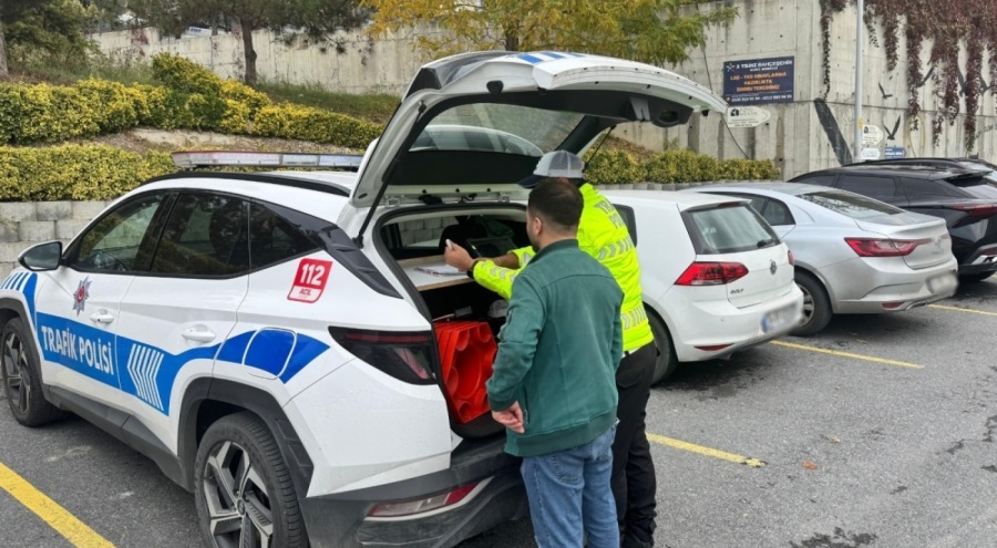 Drift atan sürücüye 62 bin 340 tl cezai işlem!